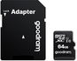 GOODRAM 64GB MicroSD karta 10 UHS I + adaptér - Paměťová karta