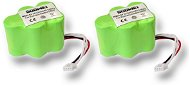 Tölthető elem Goowei akkumulátor Ecovacs Deebot D62, D66, D73, D76, D77 (2db készlet) - Nabíjecí baterie