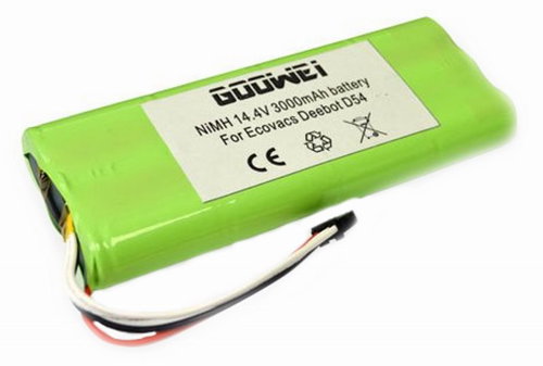 Goowei Battery Ecovacs Deebot D54, D56, D58, D59 - Vacuum Cleaner Battery - Main image