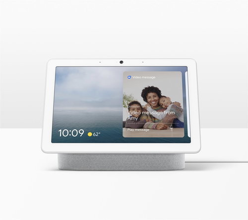 Google Nest Hub Max Chalk Main image Google Nest Hub Max Chalk - Voice Assistant - Main image