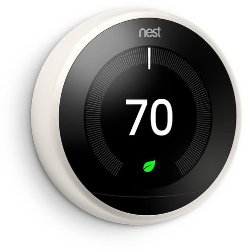 Google Nest Learning Thermostat (3rd Generation, White) - Thermostat - Hauptbild