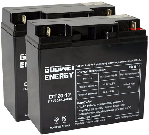 GOOWEI RBC7 - Battery replacement kit - Baterie pro záložní zdroje - Hlavní obrázek