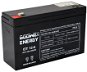 GOOWEI ENERGY Maintenance-free lead-acid battery OT12-6, 6V, 12Ah - UPS Batteries