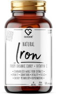 Goodie Natural železo komplex Celistvý extrakt z BIO Kari lístků NakoRALS®, 60 kapslí - Iron