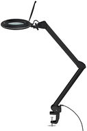 Goobay Stolní lampa s lupou, 127 mm, 3 dioprie, stmívatelné LED osvětlení 10 W, černá - Stolní lampa