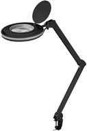Goobay Stolní lampa s lupou, 127 mm, 3 dioprie, stmívatelné LED osvětlení 9 W, černá - Stolní lampa