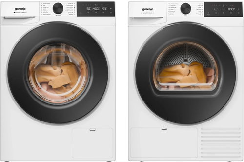 GORENJE WG484A31 Ultra Clean + GORENJE DG48D NatureDry - Washer Dryer Set - Main image