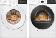 GORENJE W1G484A3 Ultra Clean + GORENJE D1G48C NatureDry - Washer Dryer Set