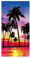 Gordon H98 Quick-drying microfiber beach towel, palm tree, 100 × 180 cm - Bath Towel