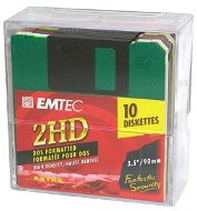 Disketa EMTEC Fantastic Security Rainbow 2HD 3.5"/1.44MB, balení 10ks - -