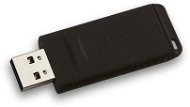 VERBATIM flashdisk 8GB USB 2.0 meghajtó visszahúzható fekete - Pendrive