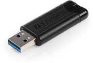 VERBATIM flashdisk 32GB USB 3.0 PinStripe USB meghajtó fekete - Pendrive