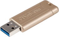 VERBATIM Store 'n' Go PinStripe Anniversary Edition Gold 64GB USB 3.0, Gold - Flash Drive