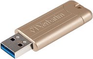 VERBATIM Store 'n' Go PinStripe Anniversary Edition Gold 64GB USB 3.0, arany - Pendrive