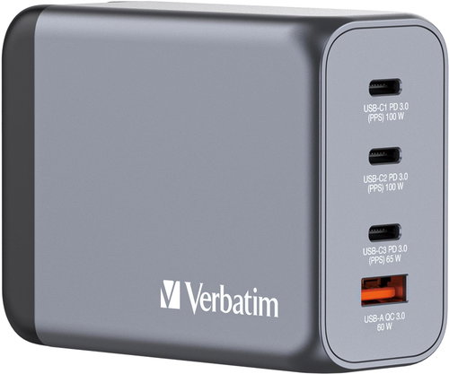VERBATIM GaN töltő 200W GNC-200 - Töltő adapter - Fő fotó