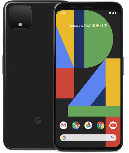 Google Pixel 4, 128GB, Black - Mobile Phone - Main image