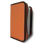 QCP Pouzdro na 128 CD/DVD - NYLON - oranžové (orange) - -