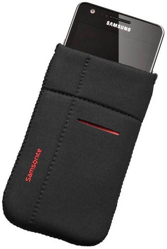 Samsonite Airglow Mobile Sleeve L black-red Main image Samsonite Airglow Mobile Sleeve L black-red - Phone Case - Main image
