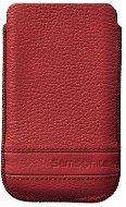 Samsonite Slim Classic Leather M red - Phone Case