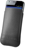 Samsonite Slim Classic Leather L grey - Phone Case