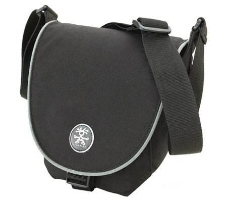 CRUMPLER Ben's Pizza M - brašna na foto, černo-šedá (black-grey), vnitřní rozměr 19x17x11cm - - - Main image