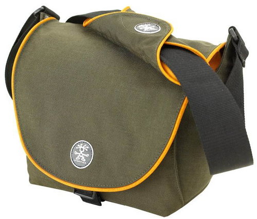 CRUMPLER Ben's Pizza L - brašna na foto, hnědo-oranžová (brown-orange), 25x19x14cm - - - Main image