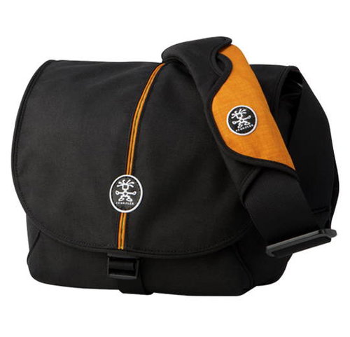 CRUMPLER Pretty Boy 4000 - brašna na foto, černo-oranžová (black-orange), vnitřní rozměr 23x17x12cm - - - Main image