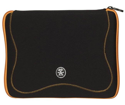 CRUMPLER The Gimp 15" Wide - neoprénové pouzdro na notebook, černo-oranžové (black-orange), 34.8x24x - Laptop Case - Main image