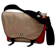 CRUMPLER Roll-O-Notes - brašna na notebook 14", šedo-hnědá (grey-brown), 33x25x5cm - Carryall