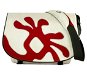  Crumpler Cheesy Disco Big Logo - cream/dark red  - Laptop Bag