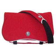 CRUMPLER Cheesy Disco Rough - brašna na notebook 12" až 15", červeno-stříbrná (red-silver), 42x29x15 - Carryall