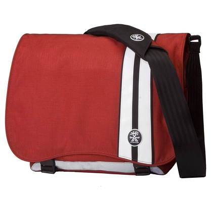 CRUMPLER Little Pimp - brašna na notebook 12", červeno-bílá (red-white), 36x30x14cm - Carryall - Main image