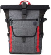 Crumpler Street Burrito - grey/red - Laptop Backpack