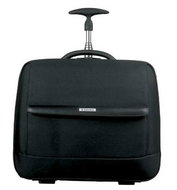 Samsonite Paragon II - Office Case+ WH s kolečky - brašna na notebook 17", černá (black), nylon, vni - Carryall