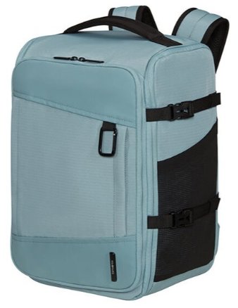 Samsonite 2FIT Underseat Backpack 2 in 1 - 15,6", Dusty Blue - Laptop hátizsák - Fő fotó