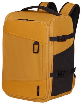 Samsonite 2FIT Underseat Backpack 2 in 1 - 15.6" Mustard Yellow - Laptop Backpack - Main image