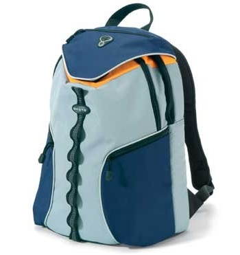 DICOTA BacPac Fun Darkblue - brašna na notebook 15.4", modrá (blue), dobby nylon/polyester, vnitřní  - Taška na notebook - Main image