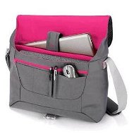 DICOTA Bounce Messenger šedo-růžová - Laptop Bag