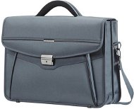 Samsonite Desklite Briefcase 2 Gussets 15.6" Grey - Laptop Bag