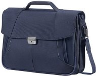 Samsonite XBR Briefcase 2 Gussets 15,6" kék - Laptoptáska