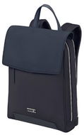 Samsonite ZALIA 3.0 Backpack W/Flap 14.1" Dark Navy - Laptop hátizsák