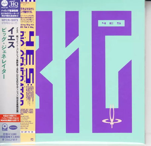 Yes: Big Generator LTD Main image Yes: Big Generator LTD - Music CD - Main image