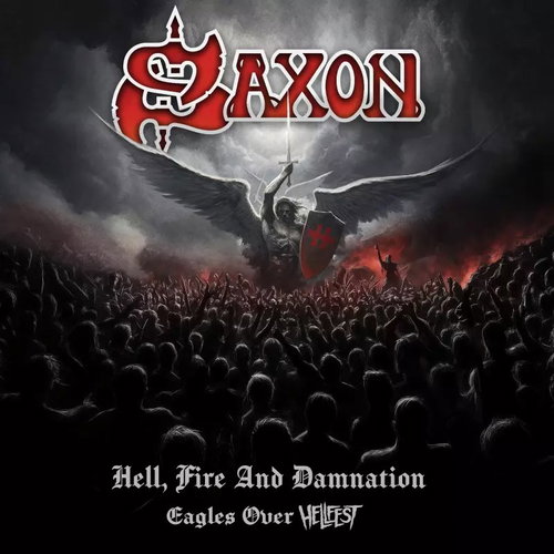 Saxon: Hell, Fire And Damnation, Eagles Over Hellfest - Music CD - Main image