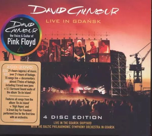 David Gilmour: Live In Gdańsk - Music CD - Main image