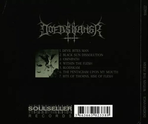 Doedsvangr: Within the Flesh - Music CD - Main image