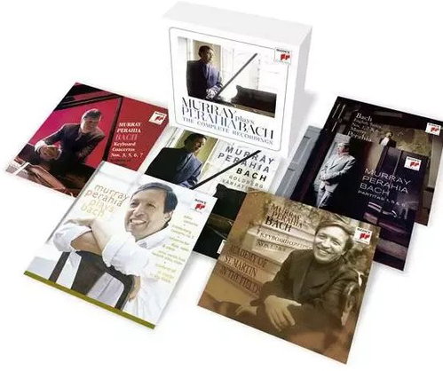 Murray Perahia: Murray Perahia Plays Bach, The Complete Recordings - Music CD - Main image