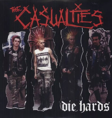 The Casualties: Die Hards Clr Ltd - LP Record - Main image