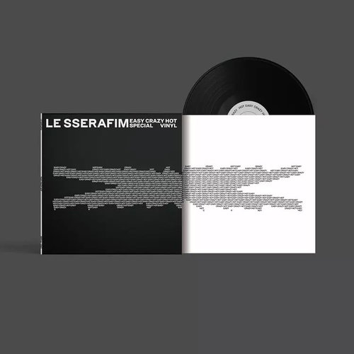 Le Sserafim: Easy - Crazy Hot Coloured Ltd - LP Record - Main image