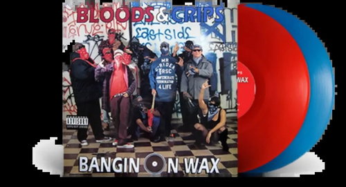 Bloods & Crips: Bangin On Wax Clr Ltd - LP Record - Main image