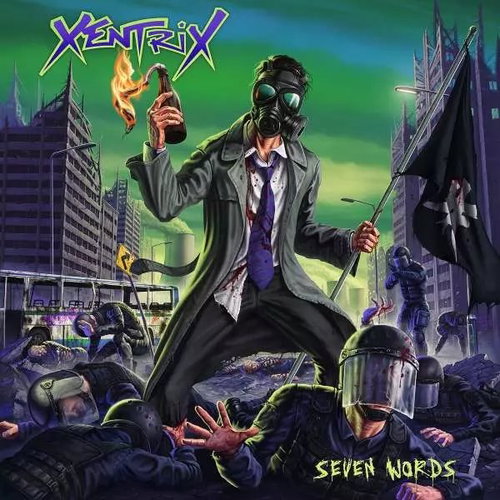 Xentrix: Seven Words Ltd Clr - LP Record - Main image